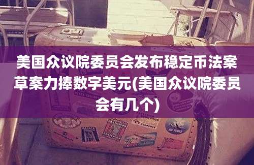 美国众议院委员会发布稳定币法案草案力捧数字美元(美国众议院委员会有几个)
