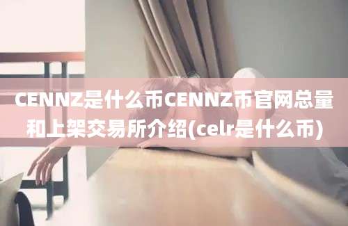 CENNZ是什么币CENNZ币官网总量和上架交易所介绍(celr是什么币)