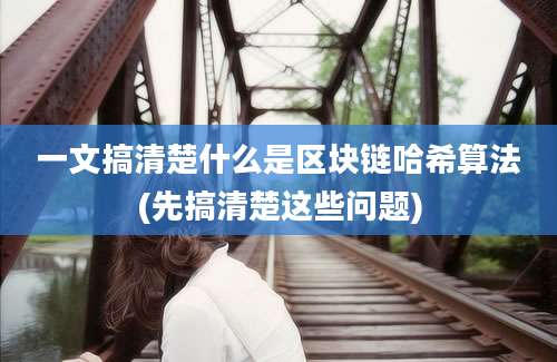 一文搞清楚什么是区块链哈希算法(先搞清楚这些问题)