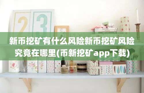 新币挖矿有什么风险新币挖矿风险究竟在哪里(币新挖矿app下载)