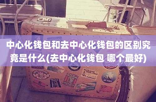 中心化钱包和去中心化钱包的区别究竟是什么(去中心化钱包 哪个最好)