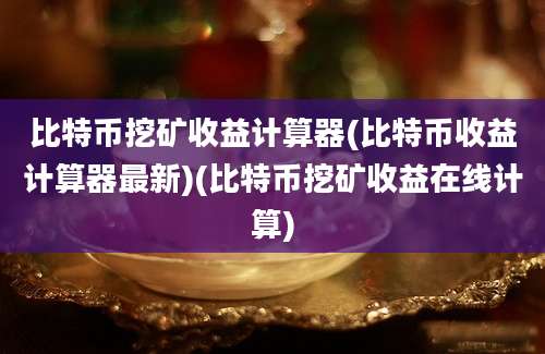 比特币挖矿收益计算器(比特币收益计算器最新)(比特币挖矿收益在线计算)