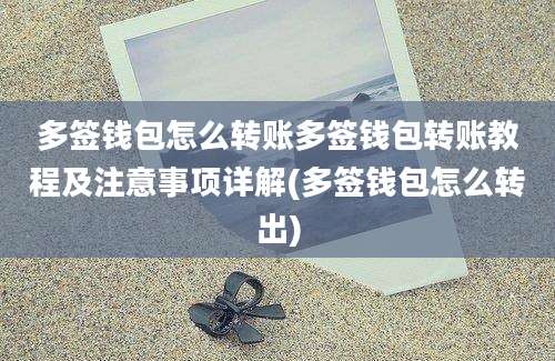 多签钱包怎么转账多签钱包转账教程及注意事项详解(多签钱包怎么转出)