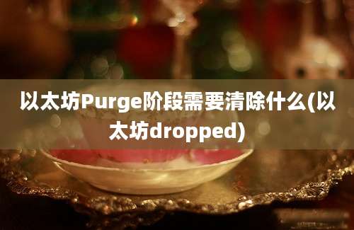 以太坊Purge阶段需要清除什么(以太坊dropped)