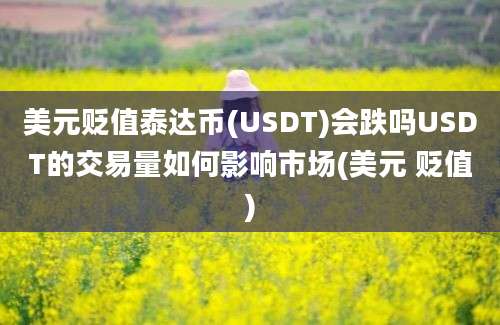 美元贬值泰达币(USDT)会跌吗USDT的交易量如何影响市场(美元 贬值)