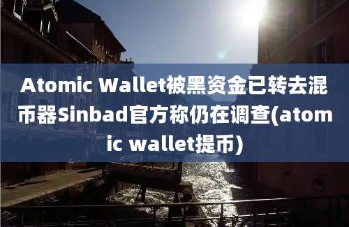 Atomic Wallet被黑资金已转去混币器Sinbad官方称仍在调查(atomic wallet提币)