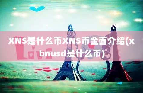 XNS是什么币XNS币全面介绍(xbnusd是什么币)