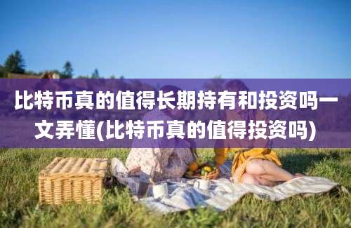 比特币真的值得长期持有和投资吗一文弄懂(比特币真的值得投资吗)