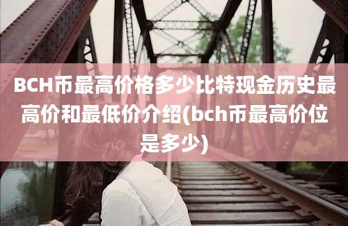 BCH币最高价格多少比特现金历史最高价和最低价介绍(bch币最高价位是多少)